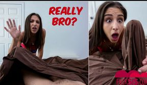 Abella Danger In Knocking On Stepbros Morning Wood 1