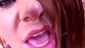 she meets up with a girlfriend who licks her pussy and then fucks her slit with some...