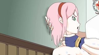 Uzui visits Konoha and fucks Sakura while Sasuke isn't home. "BORUTO X DEMON SLAYER"