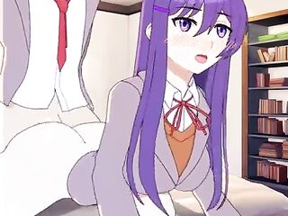 Yuri Backshots - DDLC Manga