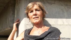 Lusty Grandma Sucked By Hot Younger Guy After Teasing Him
