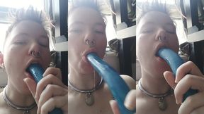 i use the for deepthroat practice every morning and i really love all the super viscous stringy saliva deep-throatin...