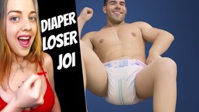 LOSER in a DIAPER 20 min AUDIO Jerk Off Instructions ABDL Femdom POV JOI