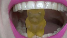 Gummy bear biting WMV FULL HD 1080p