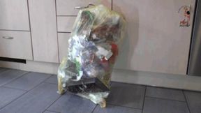Trash bag crushing 22