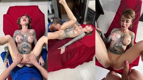 big boobs milf tantric massage and hardcore sex with huge cumshot