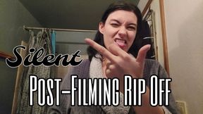 Silent Post-Filming Rip Off