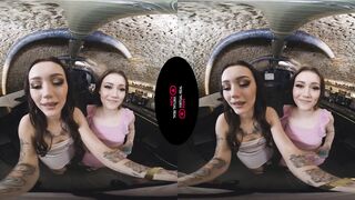 The Bartender  Identical Girls inside VR