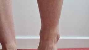 Foot Rub Against Pussy