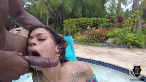 inked sisi pesos makes that fat ass bounce all over rome major s dick!