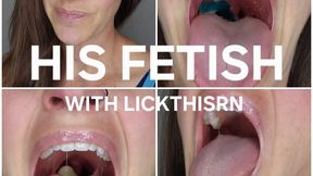 His Fetish with Sasha LickThisRN