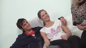 Tits get savaged and cum-drenched at seedy casting call