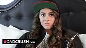 Dadcrush - uber-sexy stunner gets weakened of being called dyke by stepdad