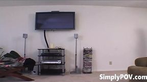 Sultry Brunette Diva Staci Thorn Sucks Dick&#x1F32D; in POV Blowjob Frenzy