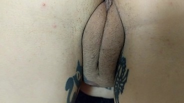 Quick doggy creampie