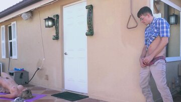 MAMA charm Cory Chase has fun with stepsons nerdy