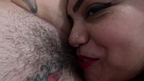 comi a casada no pelo em casa quanto o marido dela via por video chamada