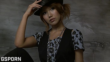 Beautiful japanese girl Nishimura Akino is fucking by hot cock