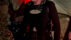 Three Bar Girls Give One Guy Head!!!)