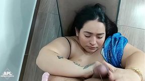 I ask my stepson to join me in bed; instead, he brings his cock&#x1F346; for oral&#x1F61C; - Part 1