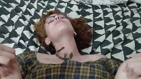comi a mina da biblioteca no pelo