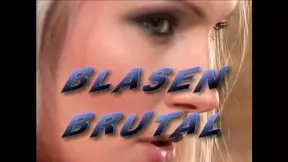 Young Brunette Gets Fucked in the Cellar by Two Big Cocks Eager to Give Her Pure Orgasms