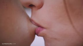 Pretty Hot lesbian couple Bella Spark and Ariana Cortez having passionate sex