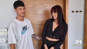 ANAL - I fucked my stepmother's best friend's ass - Danner Mendez & Yenifer Chacon