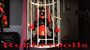 Latex Lara And Lola Noir - Used In The Birdcage - HD