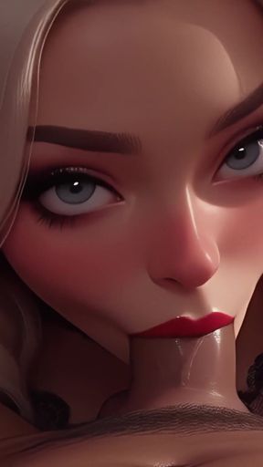 Captivating moment from &quot;StepMom Has A New Job - MILF Blowjob BBC - AI&quot;