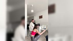 Bts Hardcore Fuck on the Table with Adam Costa