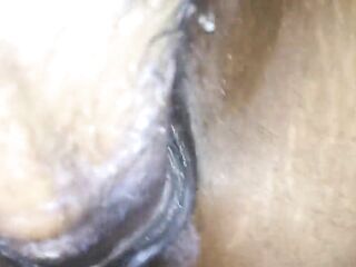 Creampied vagina whilst riding bbc