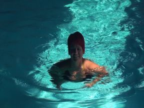 Annadevot - Swimming in Bikini.