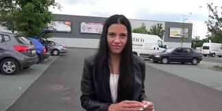 Raw, rough, Czech hooker Eveline Dellai service desperate johns on sweaty streets in June '18