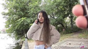 Angry Latina Midget Sex Toy Gets Big Dick&#x1F32D; German Scout Casting Fuck