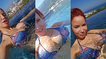 Soaking in the sun at Puerto-Vallarta