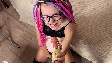 WOW! 😱Gigantess +eating fetish realistic roleplay. Creepie content!!