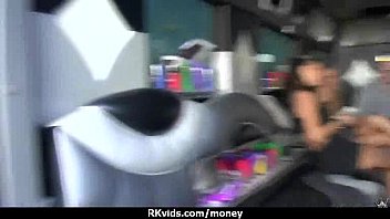 Tight teen fucks a man in front of the camera for cash 26 5 min1