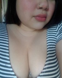 Lips and boobs photo