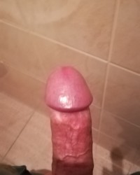 My horny circumcised cock photo