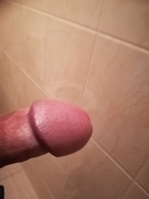 My horny circumcised cock
