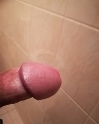 My horny circumcised cock photo
