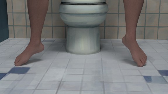 Pregnant Toilet 