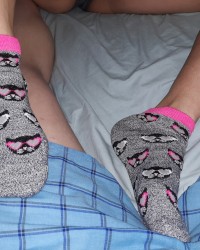 sock feet photo