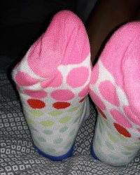 sock feet photo