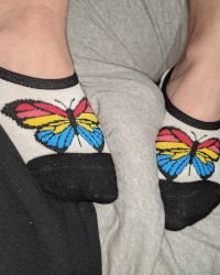 sock feet photo