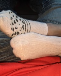 sock feet photo