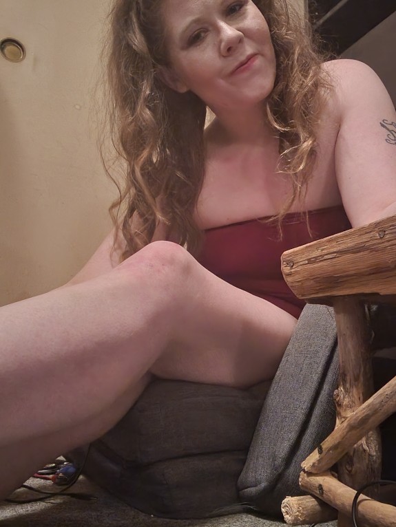 Nikki Belle Posing in my Tube Dress