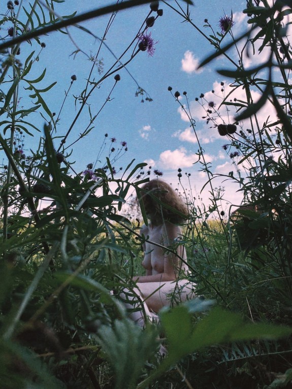 Nymph in nature!