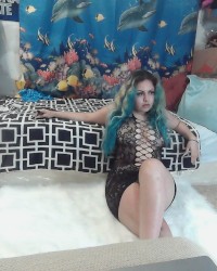 Curvy Latina In Lingerie w Socks photo